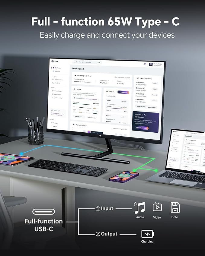 KTC 27 Inch 5K Monitor, 5120 x 2880 5K2K Monitor - Image 5