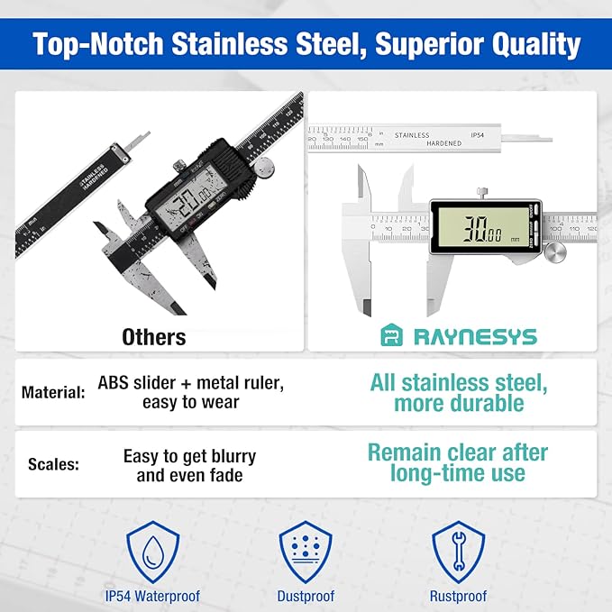Raynesys Digital Caliper 12 Inch - Image 4