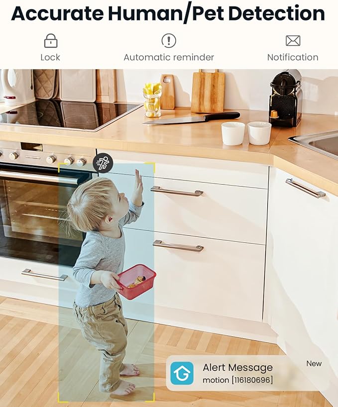 ieGeek 2K Indoor Home Security Cameras，360° Pet Camera - Image 4