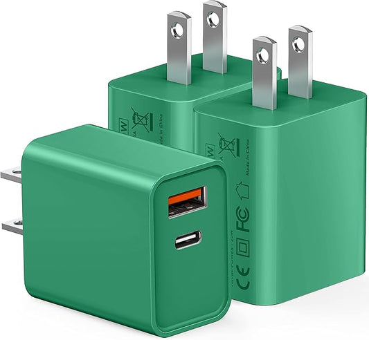 20W USB C Fast Charger, iPad Pro, AirPods Pro, Samsung Galaxy, Google Pixel by CSODINCE