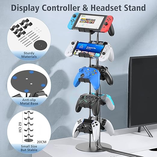 Kytok Gamer Gifts, Headset Stand 5 Tiers - Image 3