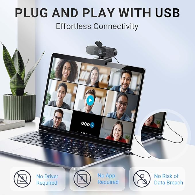 EMEET 2024 Upgraded C960 Webcam - Image 4