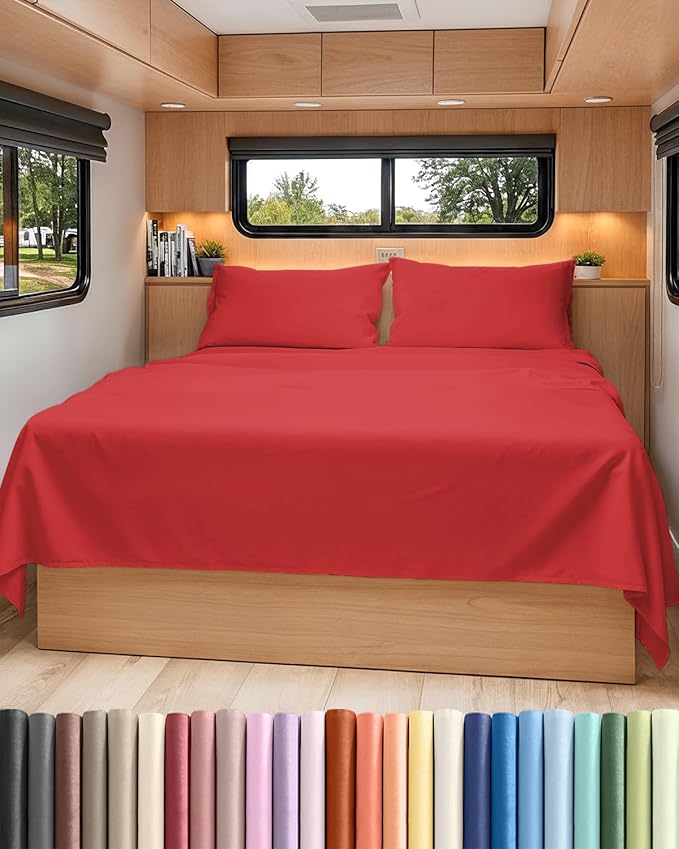 RV Short Queen Sheet Set 60 X 75 by CGKUnlimited