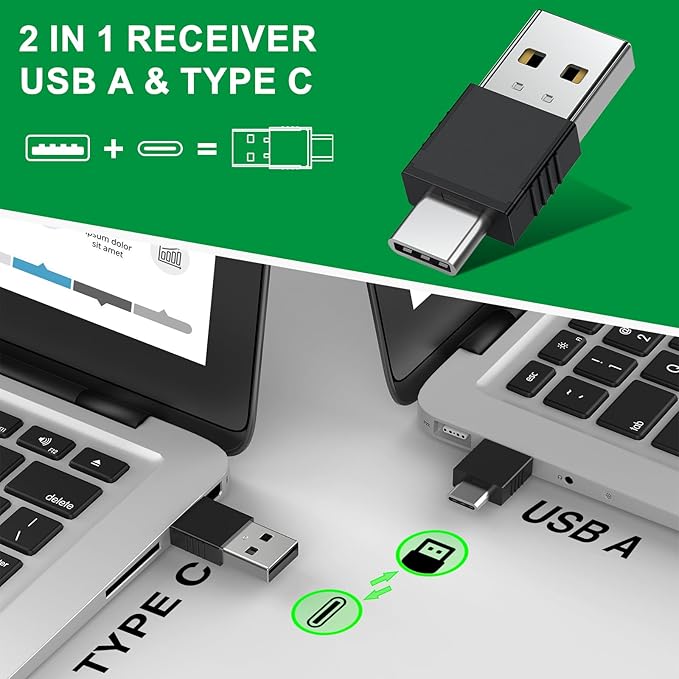 2 in 1 USB Type C Presentation Clicker - Image 4