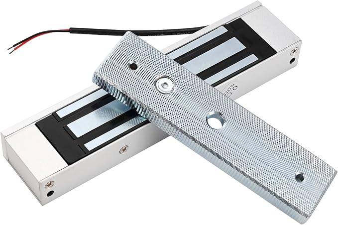 Electric Magnetic Lock 180KG 350LBS Holding Force Electromagnet Lock 12V Fail - Image 2