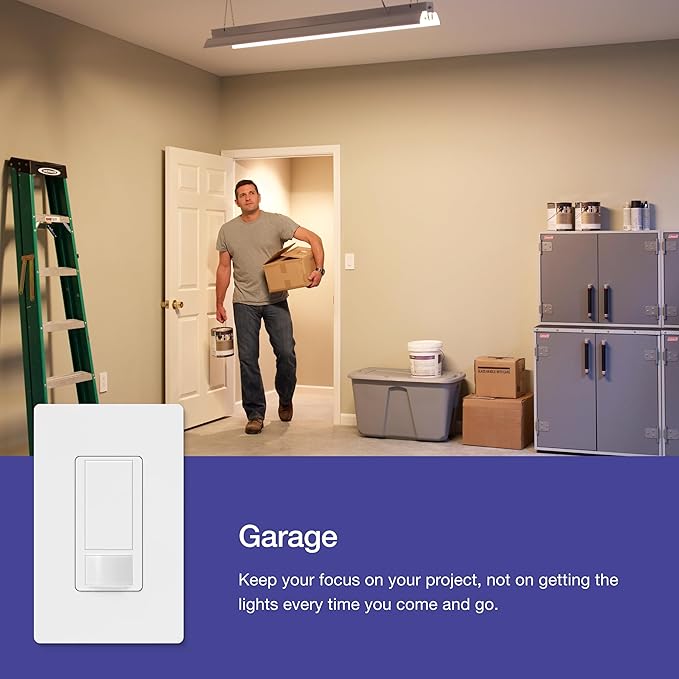 Lutron Maestro Motion Sensor Light Switch Indoor - Image 5