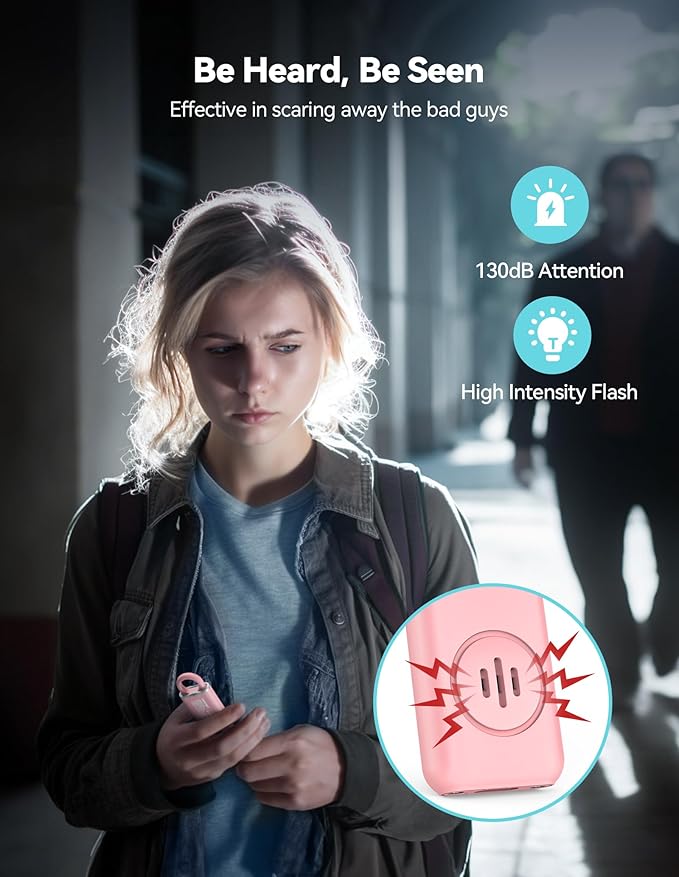 TECKNET Rechargeable Personal Safety Alarm - Image 2