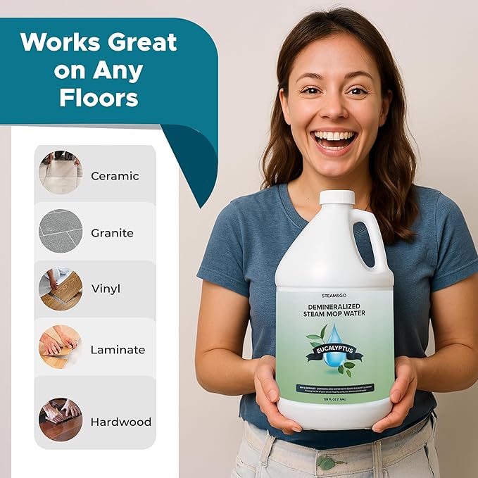 Steam & Go Demineralized Water Cleaning Solution - Image 5