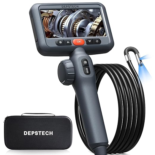 DEPSTECH Dual Lens Two-Way Articulating Borescope Camera by DEPSTECH