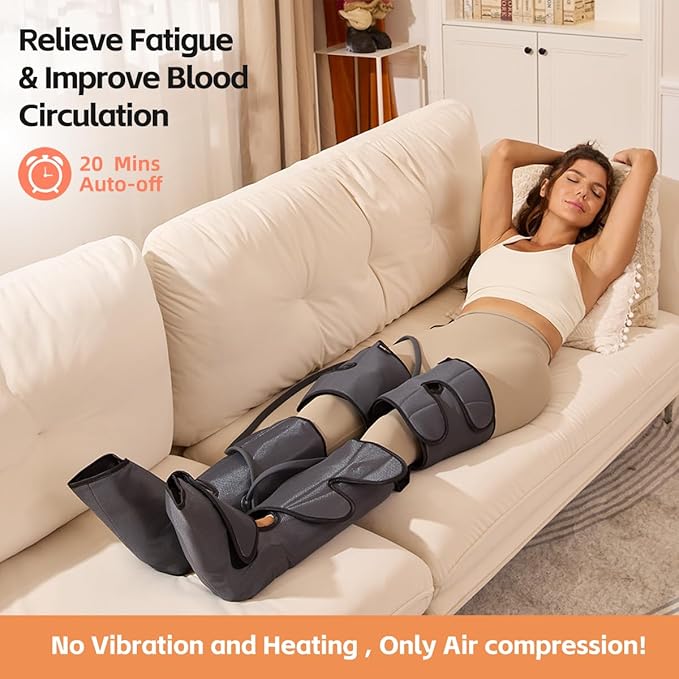 SHINE WELL Leg Compression Massager, Air Compression Massager - Image 2