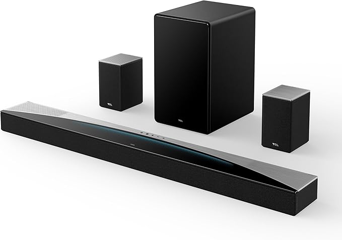 TCL Q85H 7.1.4 Sound Bar with Wireless Subwoofer by TCL