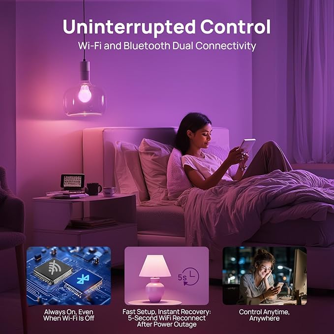 Linkind Smart Light Bulbs, Smart Bulb That Work - Image 4