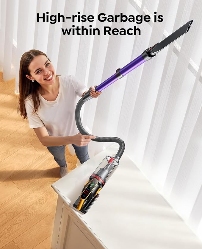 Cordless Vacuum Cleaner 50KPa/600W/65Mins Stick Vacuum Cleaners - Image 5