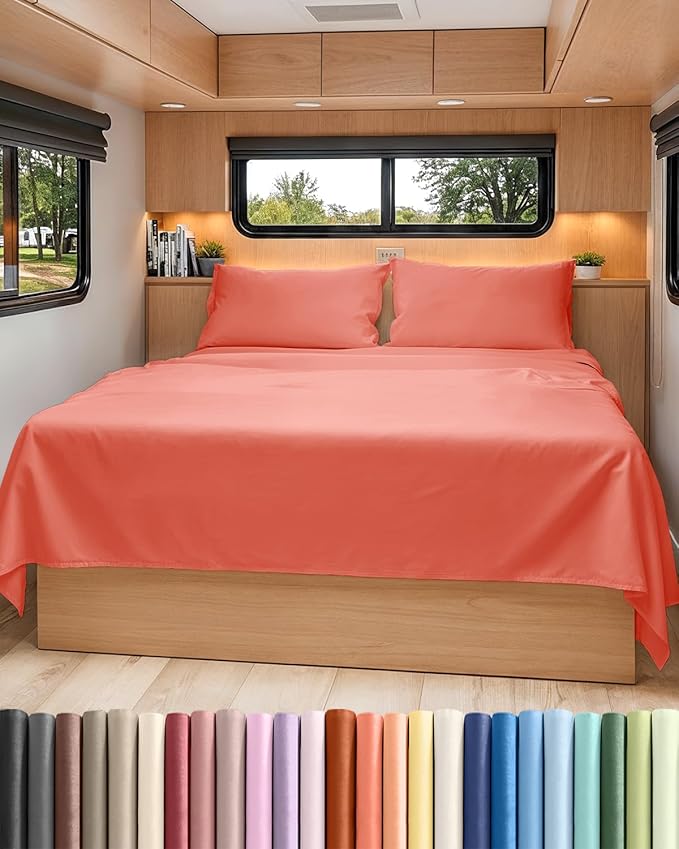 RV Short Queen Sheet Set 60 X 75 by CGKUnlimited