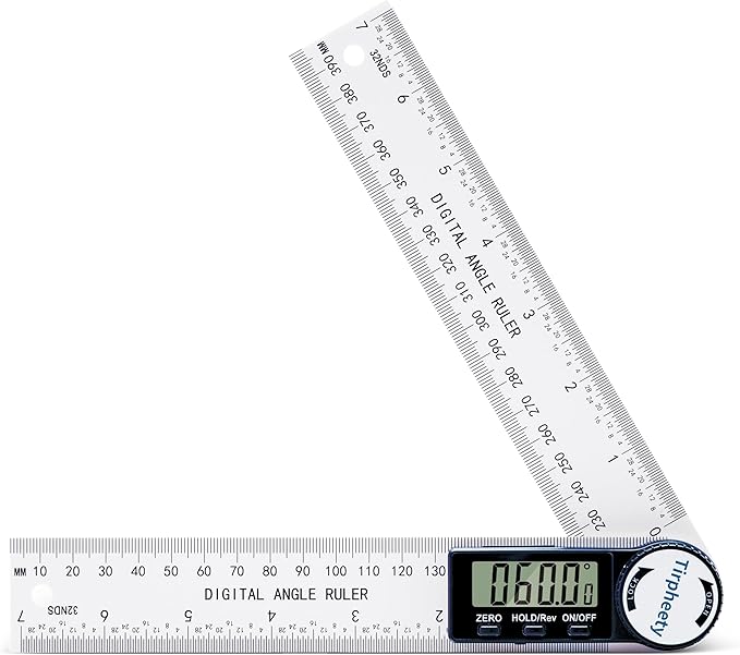 Tirpheety Digital Angle Finder Protractor, 3rd Generation Quick Display Angle by Unknown