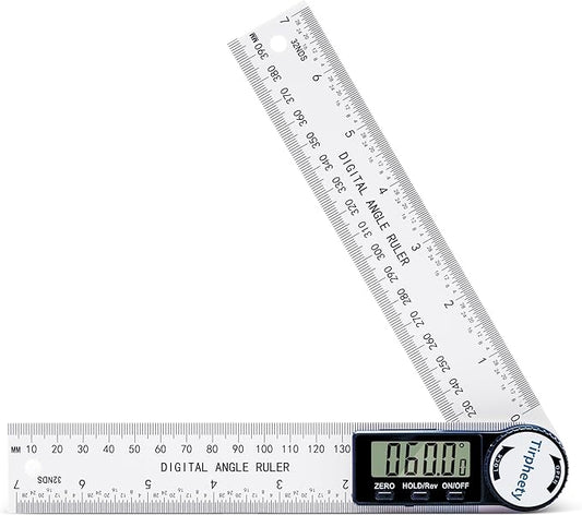 Tirpheety Digital Angle Finder Protractor, 3rd Generation Quick Display Angle by Unknown