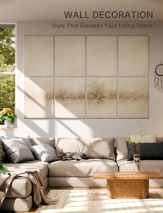 Wall Art Acoustic Panels, Decorative Sound Absorbing Panels - Image 3