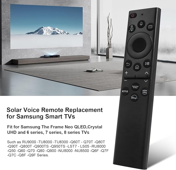 BN59-01385A Solar Voice Replacement Remote Control - Image 4