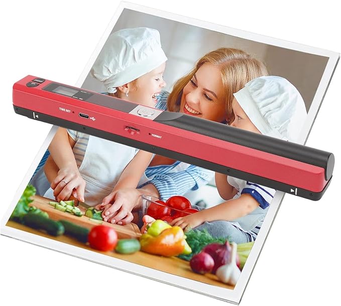 Ymiko A4 Document Scanner Portable High Resolution 900 DPI Multifunctional - Image 3