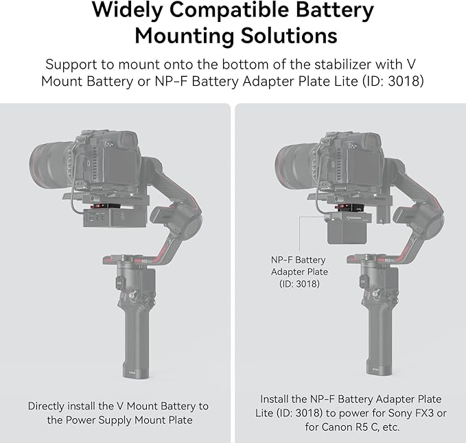 SMALLRIG Mini V Mount Battery Plate - Image 4