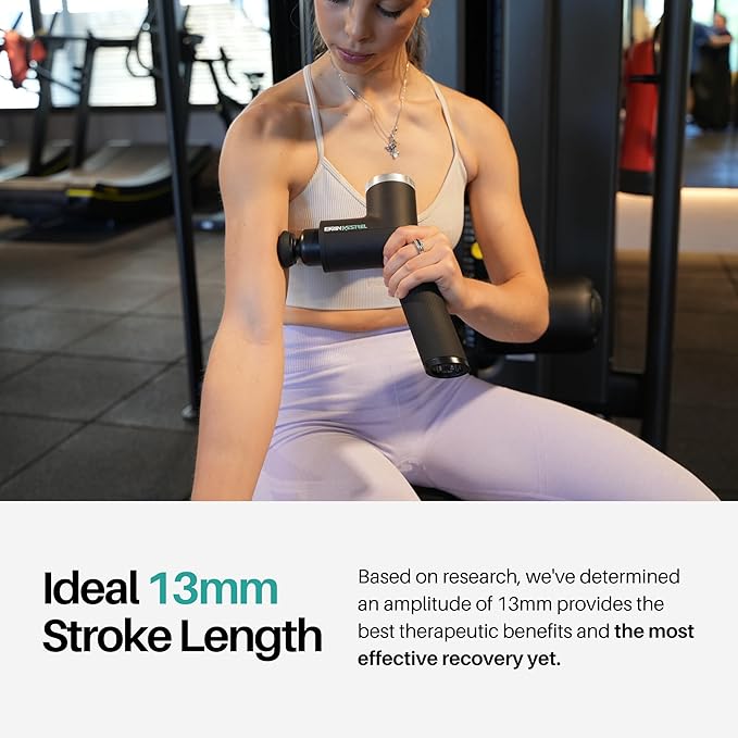 Ekrin Athletics Kestrel Massage Gun: Enhanced Precision & Comfort - Image 3