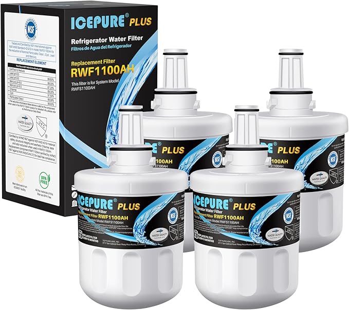 ICEPURE PLUS Remove Heavy Metals NSF/ANSI 53&42 NSF/ANSI/CAN 372 DA29-00003G by ICEPURE