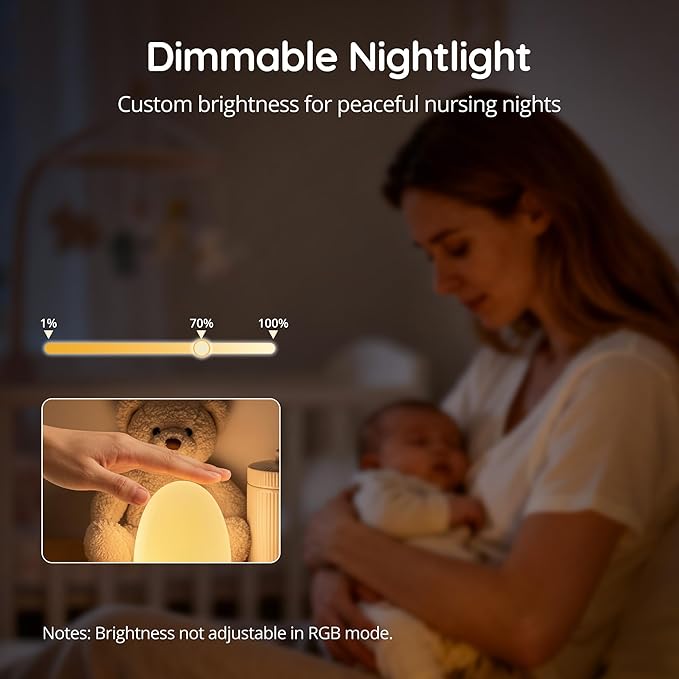 JolyWell Night Light for Kids, Baby Night Light - Image 6