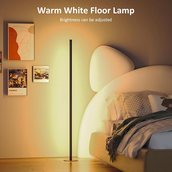 Eastfine Corner Floor Lamp, RGBWW IC Corner Lamp - Image 5