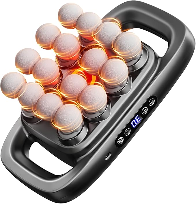 Fakosre Upgraded 16-Head Massage Gun, Deep Tissue Percussion Massager, Muscle by Fakosre
