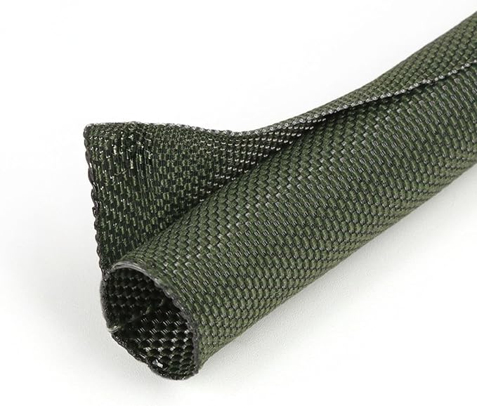 HOLED 5/16 inch Split Braided Cable Management Sleeve by HOLED