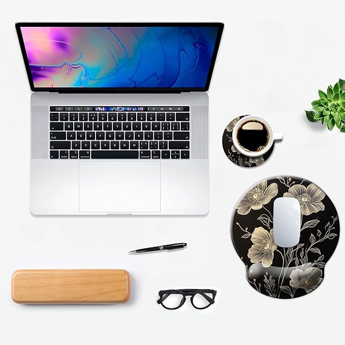 Ergonomic Mouse Pad with Wrist Support, Mouse Pad with Wrist Rest, Relieve - Image 7