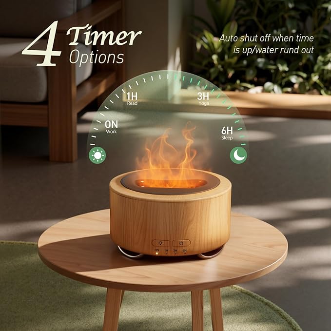 Essential Oil Diffuser for Home: 500ML Aroma Diffuser for Hotel Office Yoga Room - Image 4