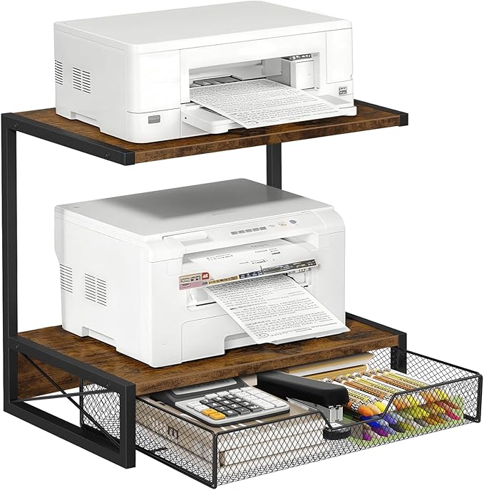 ELITEROO 2-Tier Desktop Printer Stand by ELITEROO