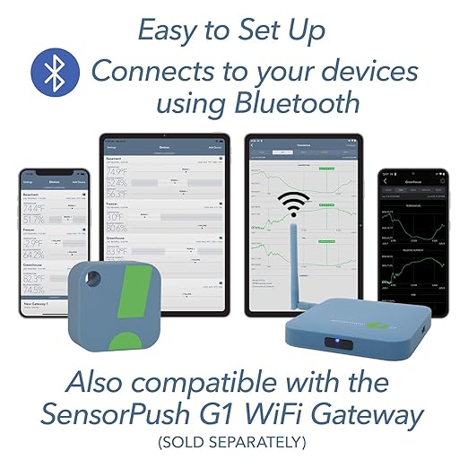 SensorPush HT1 Smart Temperature Sensor & Humidity Sensor - Image 8