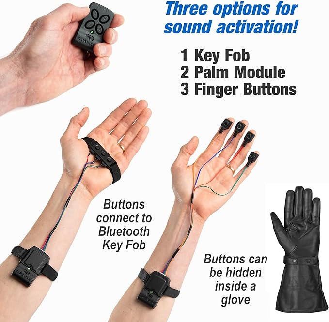 COSVOX Cosplay Sound Glove Wireless Bluetooth Sound Effects Module. Bring - Image 4