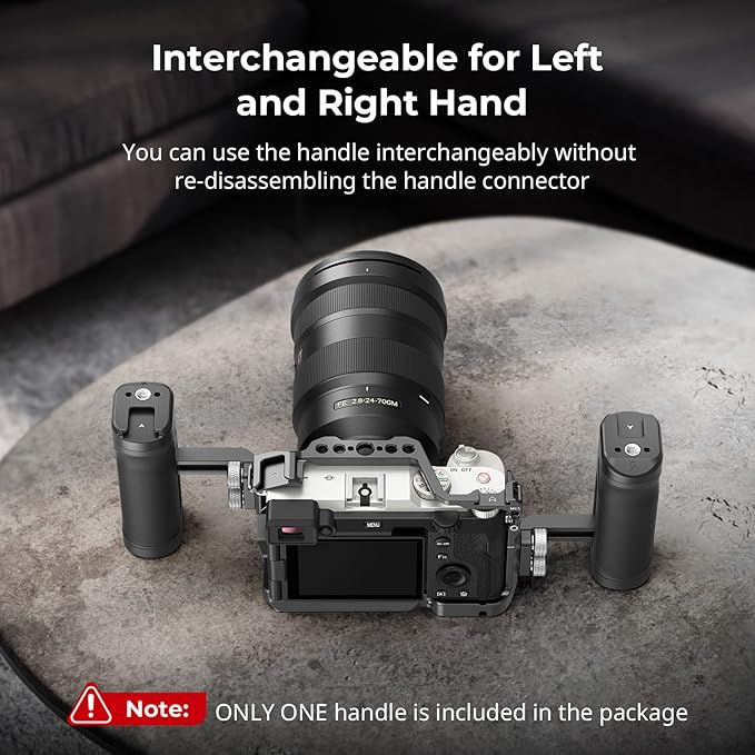 SmallRig Mini Side Handle for 1/4"-20 Threaded Holes, Camera Cage Handle for - Image 3