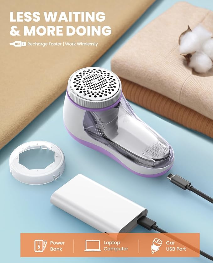 POPCHOSE Fabric Shaver, Lint Remover - Image 4