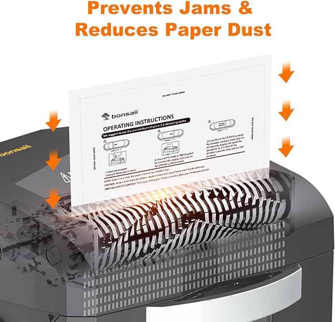 Bonsaii Paper Shredder Lubricant Sheets - Image 6