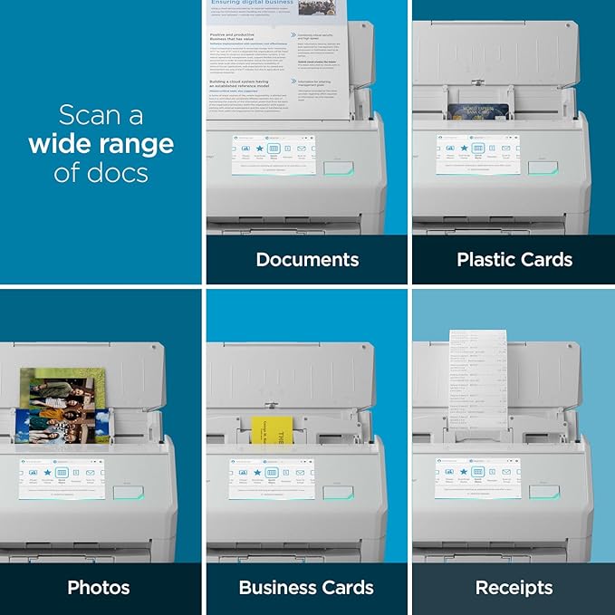 ScanSnap iX2500 Wireless or USB High-Speed Cloud Enabled Document, Photo & - Image 4