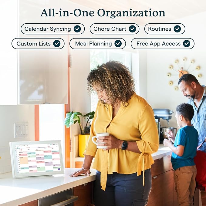 Skylight Calendar: 15-inch Wall Planner Digital Calendar & Chore Chart - Image 3