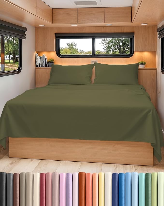 RV Short Queen Sheet Set 60 X 75 by CGKUnlimited