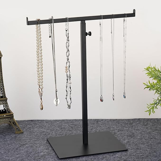 MCKECHSION Display Stand Stainless Steel Jewelry Towers Bag Stand Tabletop - Image 4