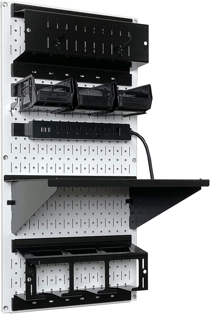 Wall Control Power Tool Storage Organizer Kit Cordless Drill Holder Charging - Image 2