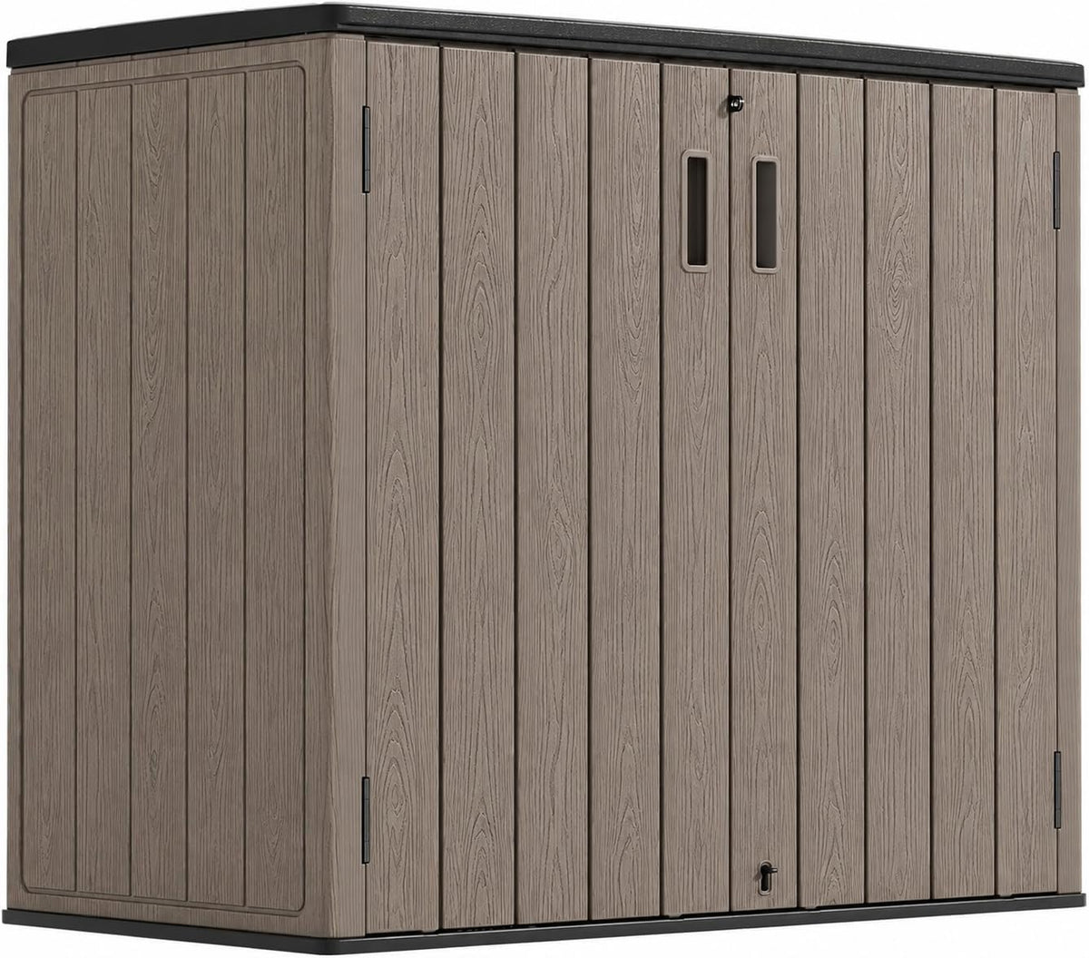 addok outdoor storage cabinet, 37 cu.ft horizontal resin, main product view
