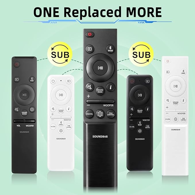 AH81-15047A for Samsung Soundbar Remote Control Replacement, Compatible - Image 4