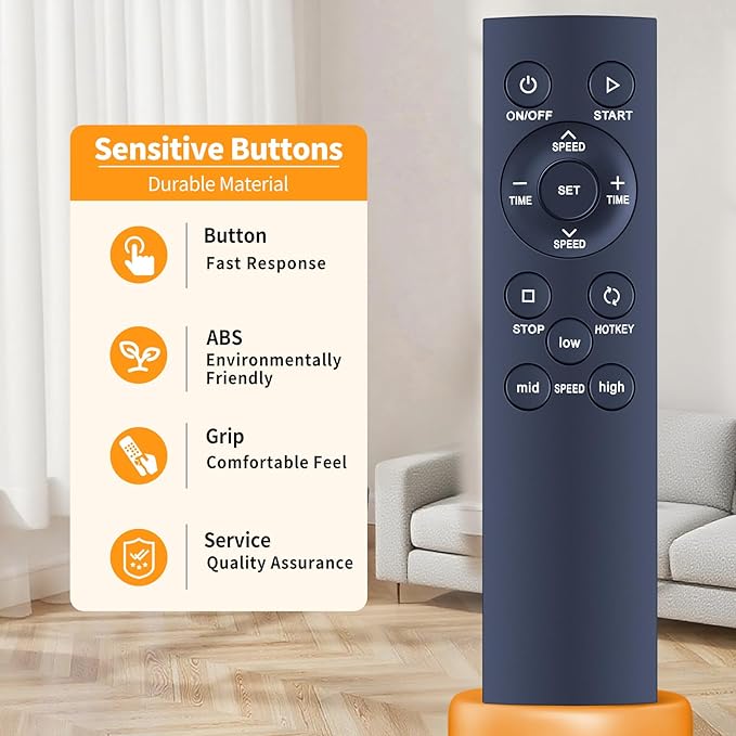 Replacement Remote Control for lifepro Rumblex Max Vibration Plate Exercise - Image 5