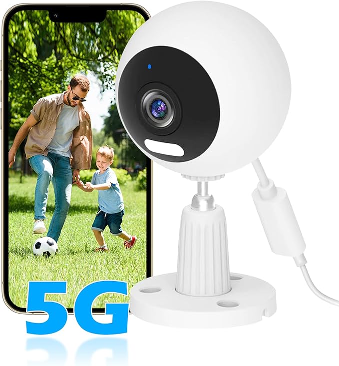GUOANVISION 5G Cameras for Home Security, 3MP Outdoor Indoor Security Camera by GUOANVISION