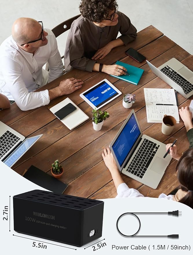 WANLONGXIN 100W 20Port USB Charging Station - Image 6