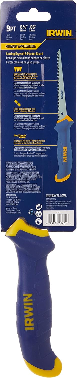 IRWIN Tools ProTouch Drywall/Jab Saw (2014100)