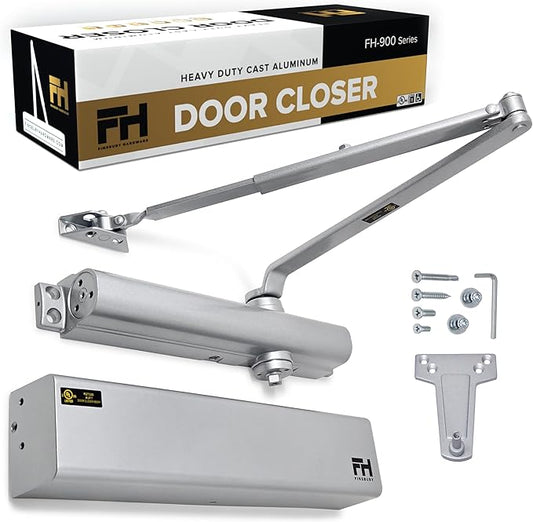 Finsbury Commercial Door Closer Automatic Heavy Duty High Traffic Adjustable by FINSBURYHARDWARE